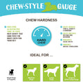 Raw Paws Compressed Rawhide Bones for Dogs, 12-inch, 2-ct - Large Dogs