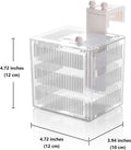 Aquarium Isolation Box, Fish Breeding Quarantine Box with Adjustable Mount