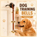 Thinkday 2 Pcs Leather Potty Training Bells for Dogs to Go Outside