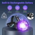 LUMENSHOOTER H1 Rechargeable UV Headlamp