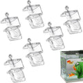 6PCS Aquarium Lid Clips,Top Cover Lid Hood Support Holder For Rim Fish Tank