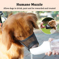 Mayerzon Dog Muzzle, Soft Mesh Muzzles for Small Dogs Biting | Black, XXS