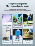 UPETTOOLS Aquarium Gravel Cleaner - Electric Automatic Removable Vacuum Water Changer Sand Algae Cleaner Filter Changer 