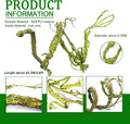 BNOSDM Reptile Jungle Vines Flexible Bend-A-Branch, 3.6Ft Reptile Climbing Branches, Chameleon Flexible Vine Decor,Terra