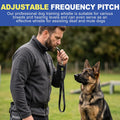 2 Pack Ultrasonic Dog Whistle to Stop Barking & Call Your Dog, Adjustable Silent Frequency for Training, Recall & Deaf A