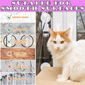 Cat Window Perch Suction Cup - 4 Pack Replacement Clear PVC Sucker Pads for Cat Hammocks, Beds, Perches - Strong & Powerful Large Suction Cups (3.4in/85mm)