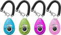 Pet Training Clicker with Wrist Strap - Dog Training Clickers for Puppy, Cat, Potty, Bird, Horse, Pet, Trainer Training 