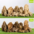 Natural Porous Dragon Stone 1lb Fish Tank Landscaping Stones