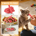 Packsy 100g/3.52oz Freeze-Dried Chicken & Dragon Fruit Sticks for Cats,High-Protein, All-Natural Treats,Irresistible Flavor & Crunchy Texture,Perfect for Training & Rewards
