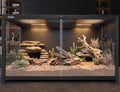 68 Gallon Reptile Tank, Reptile Enclosure Front Sliding Door