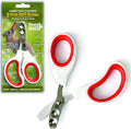 Rabbit Nail Clippers with 2 Size Safety Guide by Steel & Cedar – Professional Bunny Nail Trimmer for Safe & Precise Groo