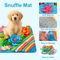 15.4" Snuffle Mat for Small Dogs Cats - Dog Sniff Mat Blue