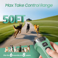 Dog Bark Deterrent Devices - Humane & Effective Training Dog, Stop No More Barking with 3X Ultrasonic Emitters (Light Gr