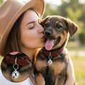 3 Pack Silver Dog Collar Bell, Pet Bells for Dog Cat Metal Puppy Hanging Ring Bells with Ring Stainless Steel Anti-Lost Training Bell, Collar LoudBell for Cat Collars Pet Pendant Accessories 1/2-In