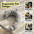 Dog Calming Pillow, Glow in The Dark Dog Put Head on, Soft Question Mark Pillows for Dogs, Kids, Adults, Washable Dog Be
