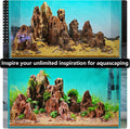 20LB Dragon Stone Rock for Aquascaping,Aquarium Decor, Fish Tank Decorations,4-10 Inches Natural Ohko Stone for Fish Tan