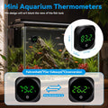 Digital Aquarium Thermometer, Stick-on Fish Tank Water Thermometer