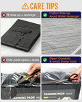Powools Charcoal Puppy Pads for Dogs, 34 x 28 in, 6-Layer, 100-Pack