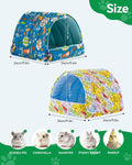2 PCS Guinea Pig Hideout Guinea Pig House,Washable Hamster Hideout Small Animal Cage Accessories for Mouse Chinchillas H