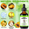 Probiotic for Cats, 3 in 1 Cat Probiotic Supplement Help Digestive, Cat Probiotics for Gut Health, 60ml