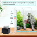 hygger Quiet <30dB Aquarium Air Pump, Adjustable Low Decibel Oxygen Fish Tank Pump 2 Air Outlets Ultra Silent Powerful A