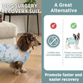 Recovery Suit for Dogs Cats, Dog Surgery Suit for Female Spay Male Neuter