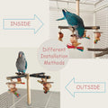 360° Rotating Bird Perch Toy for Small Birds, 1 Pack