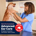 Vetnique Oticbliss Medicated Dog Ear Wipes, Yeast & Ear Infection Treatment