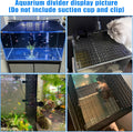 Adjustable Platic Grip Panel Aquarium Fish Tank Divider Filter Bottom DIY Plastic Grid Fish Tank Isolation Board Plastic