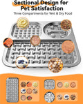 Stainless Steel Lick Mat for Dogs and Cats - FEELNEEDY Large Licking Pad with Suction Cups, Chew-Proof, Non-Slip Pet Licky Mat for Boredom Reducer and Anxiety Relief, Easy to Clean (1Pack)