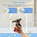 Rabbit Cage, 48" x 24" Large Pet Playpen Enclosure for Small Animal- Guinea Pig, Hamster, Bunny, Puppy, PVC Frame Chicke