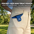 DOGOPAL Dog Treat Pouch for Training, Compact Pocket Treat Pouch with Magnetic Closure, Slim Dog Treat Bag and Treat Hol