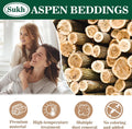Sukh Hamster Bedding - Aspen Shavings Small Animal Pet Bedding