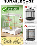 Bucatstate No Mess Bird Feeder, Auto Dispenser, Dual Filter & Waste Drawer