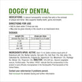 HomeoPet Doggy Dental, Safe, Gentle, and Natural Tooth and Dental Care for Dogs, Water-Additive Supplement, 15 Milliliters