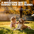 Dog Jerky Treats, Triple Flavor Chicken Duck Cod Jerky Twists