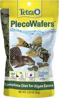 Tetra PlecoWafers Fish Food for Algae Eaters, 3.03 oz