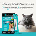Pet Honesty Vet Backed Cat Calming Supplement Puree, Salmon, 20 Ct