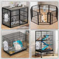 Kenond 50oz Rabbit Water Dispenser,Pet Dog Water Bottle for Crate Cage
