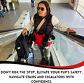 Fido Pro Airlift Ultra-Lite Dog Sling | Ultra-lite Sling Fit in Your Pocket & Bag | The solution for injury prevention a