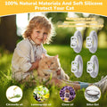 4 Pack Natural Flea Collar for Cats, 32 Months Long Lasting Prevention