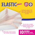 10 Count Fresh Kitty Litter Box Liners Durable, Easy Clean Up Elastic Jumbo Scented Odor Zorb Litter Pan Box Liners, Bags for Pet Cats