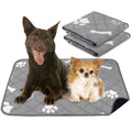PatiencET Washable Pee Pads for Dogs, 18'' x 24" Reusable Puppy Pads with Super Absorbent for Pet Training, Housebreaking and Incontinence, 2 Pack Puppy Potty Pads with Waterproof Bottom