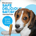 7" Standard Bully Sticks 10 Pack Refill - No Choking/All Natural Pizzle Sticks