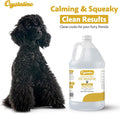 Crystalino Oatmeal Shampoo for Dogs - 1 Gallon Dog Shampoo Champu para Perros & Conditioner Concentrate Professional Grooming - 1 Gallon Sensitive Hypoallergenic Dogs Shampoos, Oatmeal Puppy Shampoos