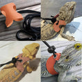 Lizard Adjustable Harness Leash,Bearded Dragon Harness Leash Set for Guinea Pig,Chameleon and Other Small Animal,Outdoor