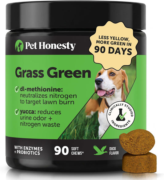 Pet Honesty Grass Green Dog Urine Neutralizer for Lawn, Duck, 90ct