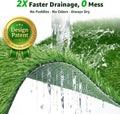 Grass Pee Pads for Dogs Potty 20"x 25", 2 Pack Artificial Grass Patch