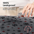 Washable Pee Pads for Dogs,4 Pack Extra Large 24"x24" Super Absorbent Reusable Puppy Pads,Non-Slip 100% Waterproof Dog P