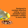 Kaytee Fiesta Parakeet Food, Nutritious and Fun Blend, Supports Skin, Feather, Digestion, Brain and Heart Health, 4.5 pounds